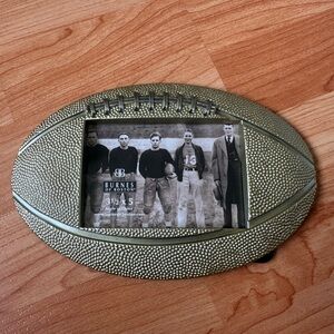 Burnes of Boston Silver Football Frame